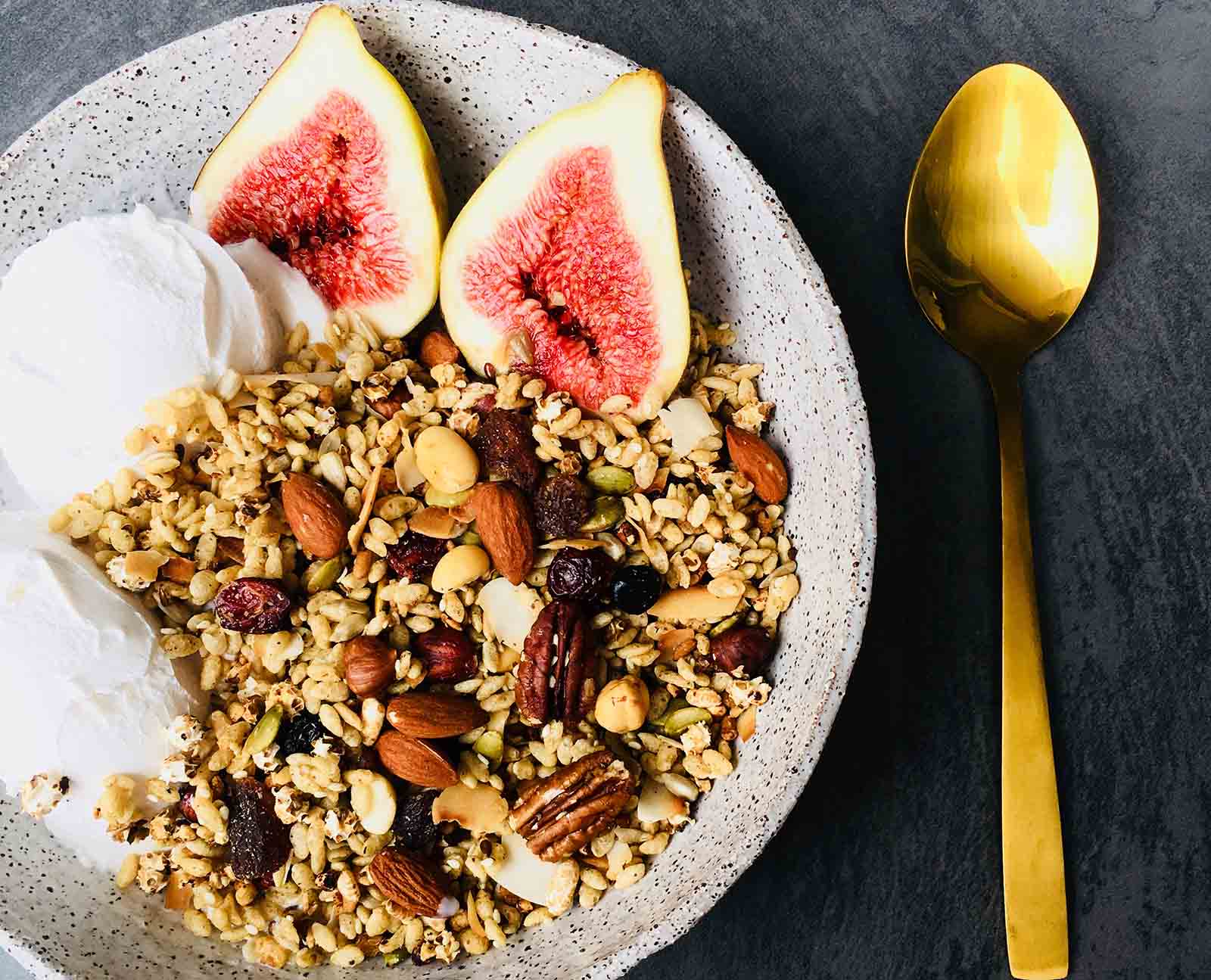 Muesli by the Muesli Folk at Windmill & Co, International Terminal, Brisbane Airport