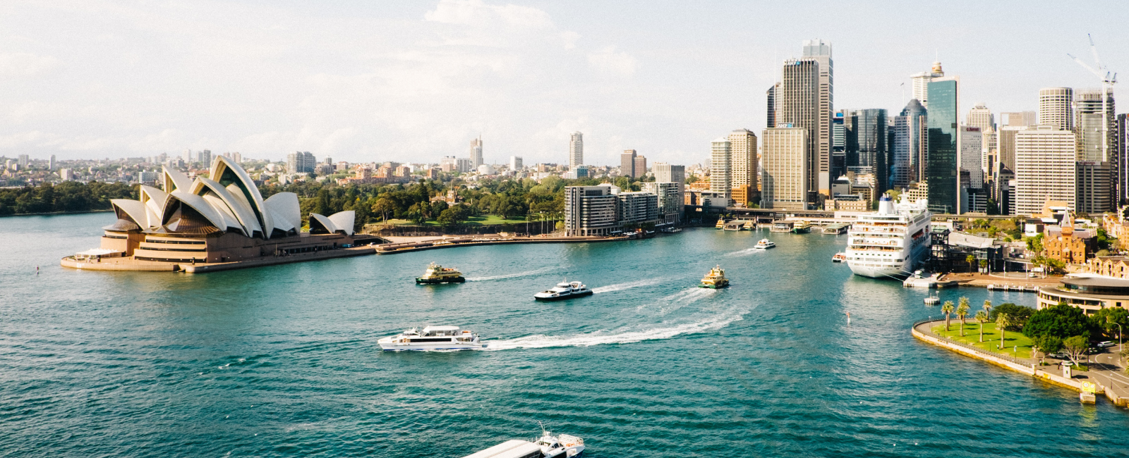 Sydney Harbour and the Opera House