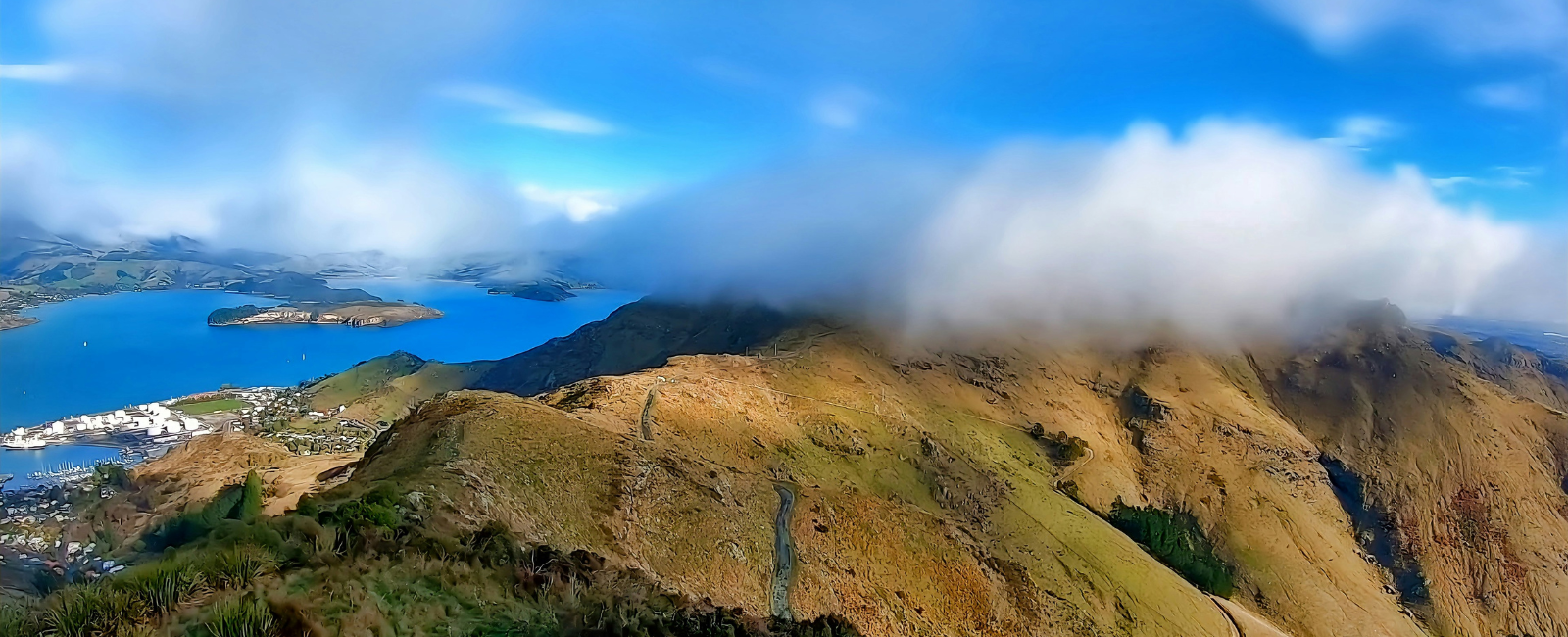 View from the Christchurch gondola