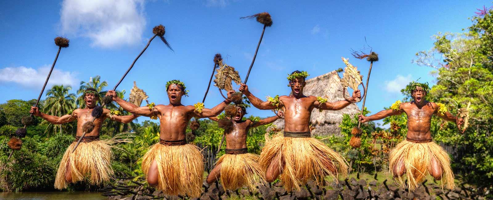 Traditional Dancers in Fiji