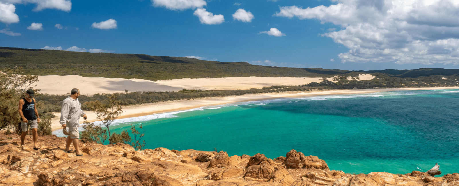 view of beach at K'gari