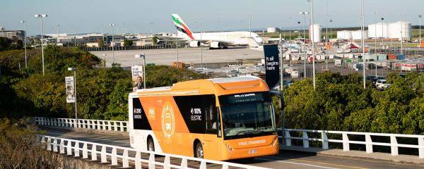 Free Terminal Transfer Bus to the International Terminal