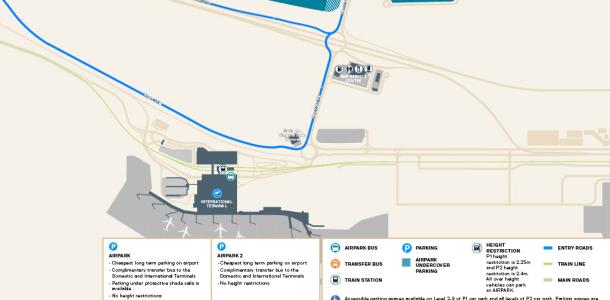 AIRPARK Parking Map