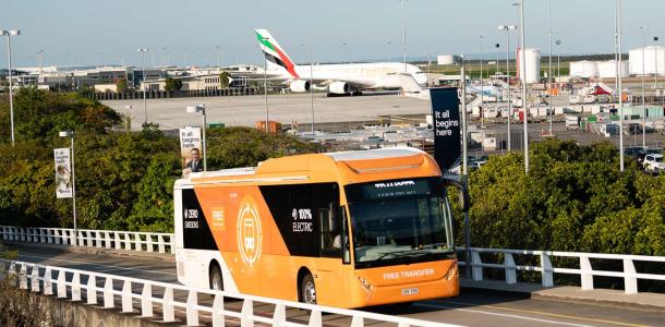 Free Terminal Transfer Bus to the International Terminal